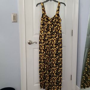 Loft jumpsuit, elasticized back